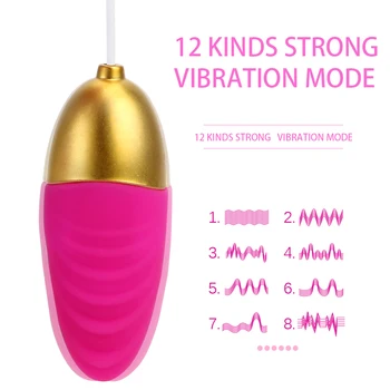 OLO pilot zdalnego sterowania kula wibrator 12 prędkości Nadgarstek jajko łechtaczki stymuluje masaż pochwy Sex Zabawki dla kobiet masturbacja