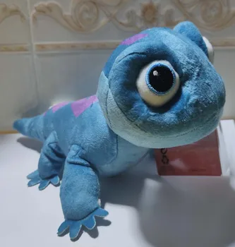 Oryginalny Disney animowany dla dzieci pluszowe zabawki mrożone Elsa 2 Olaf zabawki Bruni figurka Kameleon 23 cm prezent na Urodziny dla dziecka