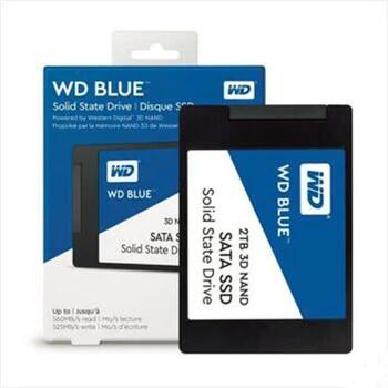 Oryginalny WESTERN DIGITAL WD Blue 3D NAND SSD 250GB 500GB 1TB SATAIII wewnętrzne dyski ssd 2.5