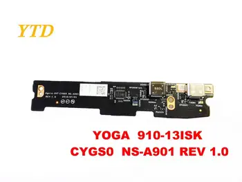 Oryginał dla Lenovo Yoga 910-13ISK Yoga 910-13 USB board YOGA 910-13ISK CYGS0 NS-A901 REV 1.0 przetestowany dobrze darmowa wysyłka