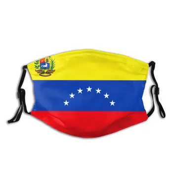 Osoba Flaga Wenezueli Msak Z Filtrem