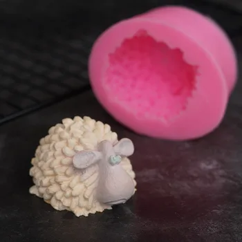 Owce kształt formy silikonowe Sugarcraft kremówki ciasto dekoracji Czekolady 3D, uroczy, piękny zwierząt gospodarskich owiec