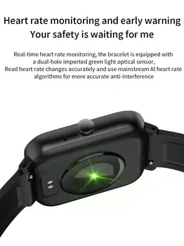 P8 1.4 Calowy Smart Watch Men Full Touch Fitness Tracker Blood Pressure Smart Clock Women GTS Smartwatch For Huawei Iphone Xiaomi