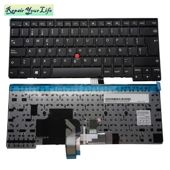 Podświetlenie klawiatury laptopa SP hiszpański dla lenovo t440 L440 E431 T440S T431S MP-12M16E0-0621 SG-58850-2EA z podświetleniem czarny Oryginalny