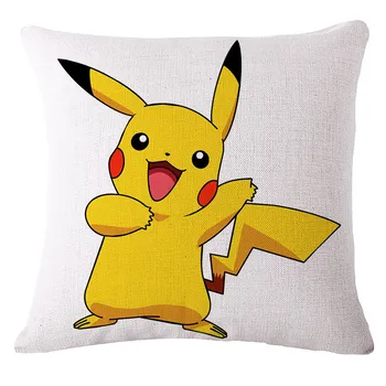 Pokemon uścisk poszewka zabawka kanapa poduszka poszewka Pikachu Pokemon postać z kreskówki poszewka na poduszkę dla dzieci prezent na urodziny