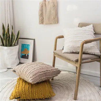 Poszewki na poduszki do kanapy Sofa bawełnianej bielizny poduszki dekoracyjne pokrowce na poduszki sypialnia biuro ozdoby ramkowym lub 45 x 45 cm/30x50 cm