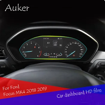 Prowadzenie samochodu deska rozdzielcza miękka HD ekran folia ochronna do Ford Focus Focus4 MK4 2018 2019 2020 akcesoria