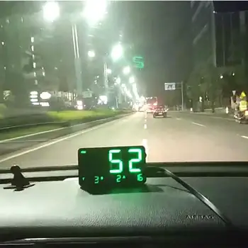 Prędkościomierz GPS C80 cyfrowy samochodowy prędkościomierz GPS wyświetlacz prędkości km/h, mil / h do roweru, motocykla prędkościomierz samochodu