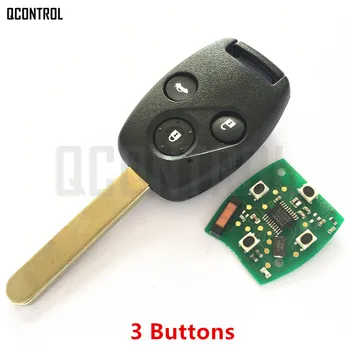 QCONTROL samochodowy zdalny klucz do Honda S0084-A Accord CIVIC STREAM 313 Mhz / 313,8 Mhz z chipem ID46 (7961)