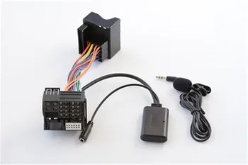Radio samochodowe Bluetooth 5.0 Music AUX-IN kabel mikrofon zestawu głośnomówiącego adapter wiązka przewodów zestaw dla Mercedes Benz Comand APS NTG CD20 30/50
