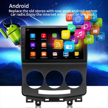 Radioodtwarzacz samochodowy odtwarzacz multimedialny dla Mazda 5 Latach 2010-2013 Nawigacja 2 din GPS Android ACODO 1+16G Android 9.1