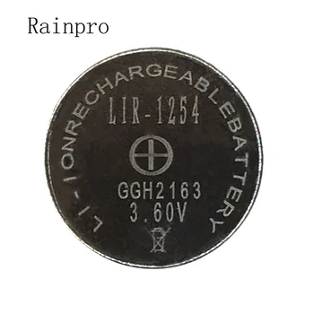 Rainpro 5 szt./lot LIR1254 1254 3.6 V akumulator klawiatura bateria zamiast 3.7 V 40mAh zestaw słuchawkowy Bluetooth
