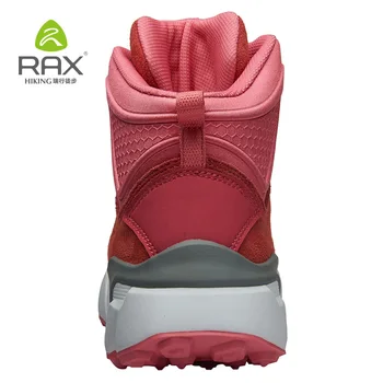 RAX 2018 nowe zimowe buty turystyczne damskie wysokiej jakości damskie turystyczne wodoodporne boot turystyka wspinaczkowa obuwie sportowe, gumowa podeszwa