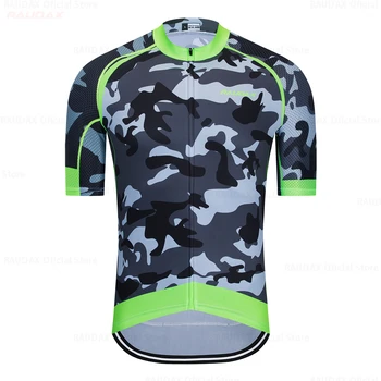 Rudyful Cycling Jersey 2020 Pro Team Bike Kit MTB rowerowa odzież Męska odzież dla roweru górskiego Maillot Ropa Ciclismo Triathlon