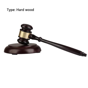 Ręcznie robione drewniane aukcyjny młotek do prawnika sędzia ręcznie młotek sąd młotek na aukcji sprzedaż wystrój czarny