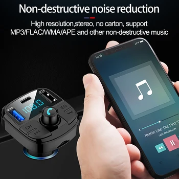 Samochodowy odtwarzacz MP3 FM-nadajnik USB Quick Charger Type C Charging QC3.0 dla BMW MINI Cooper R56 F54 F55 R50 F56 F57 F60 Countryman