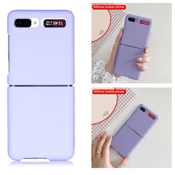 Samsung Galaxy Z Flip Case Slim Soft Transparent Durable High Clear TPU PC Phone Cases For Galaxy Z Flip ZFlip Dropship