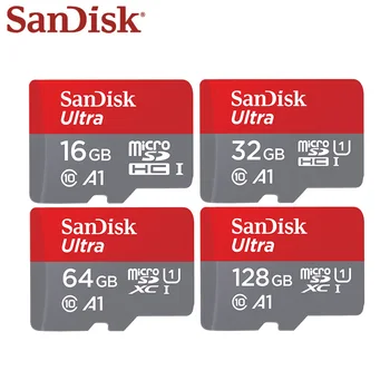 SanDisk Ultra Karty Pamięci 32GB SDHC 64GB Class 10 A1 UHS-I Karty Micro SD Maksymalna prędkość odczytu 98M/s 16GB 128GB Karty TF Microsd