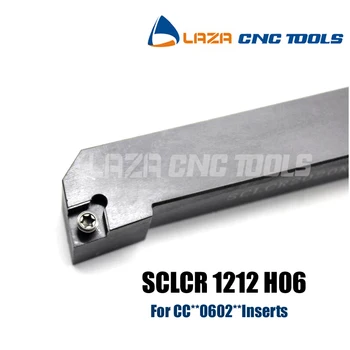 SCLCR1212H06 SCLCL1212H06 indeksowany zewnętrzny tokarka Uchwyt narzędzia,SCLCR SCLCL tokarka CNC maszyna Holde CCMT/CCGT0602 insertrs