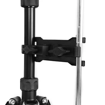 Selens Camera Parasol Clip Sun-Shading Clamp Bracket Support Side-Knotted Holder for Travel Tripod Accessories