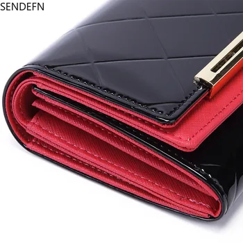 SENDEFN Krokodyl kobieta designerski portfel skóra naturalna dzień kopertówka torebka torba luksusowy portfel