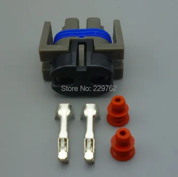 Shhworldsea 2 Pin automotive Sealed auto connector 1.5 mm plug 12162017 1.5 mm car wodoodporny wiring connector Auto plug
