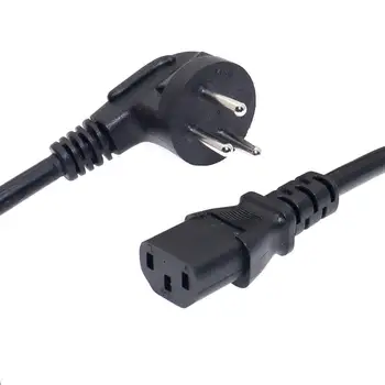 SII zatwierdzenie miedziane kable zasilające 3G1.5mm, Izrael-C13 kable zasilania, SI 32 typ H adapter ołowiany przewód 1,8 m/6 stóp