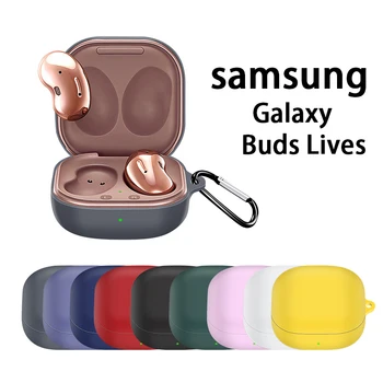 Silikonowy pokrowiec na słuchawki Samsung Galaxy Pąki Live Wireless Headset odporna na wstrząsy miękkie etui dla słuchawek Shell