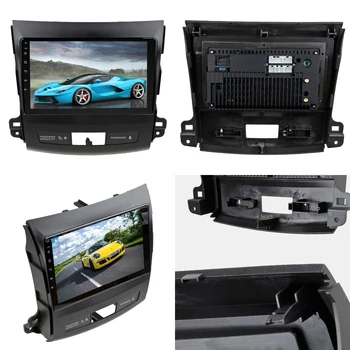 Sinosmart 8 Core DSP 48EQ Car GPS Navigation Radio dla Mitsubishi Outlander 2008-2019 2din 2.5 d IPS