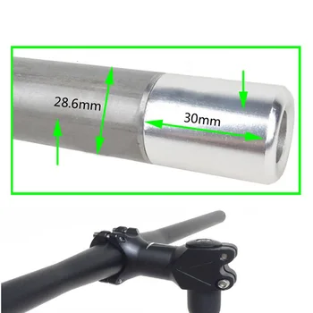 Składany rower Quill Stem Adapter MTB Bike Stem Adapter Riser 22.2 mm 25.4 mm Threadless Quill Extender Head Up Converter