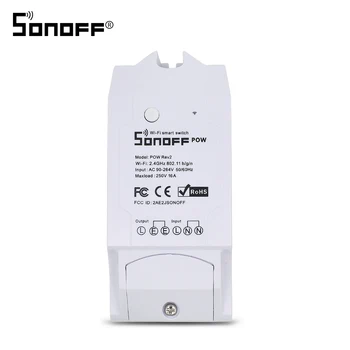 Sonoff POW R2 Wifi Switch pomiar zużycia energii w czasie rzeczywistym DIY zegar do inteligentnej automatyki domowej