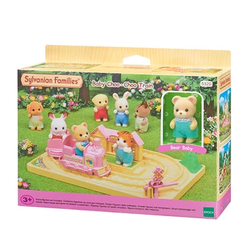 Sylvanian Families Dollhouse Baby Choo-Choo Train Toy Figure Playset Girl Kids Gift #5320 New