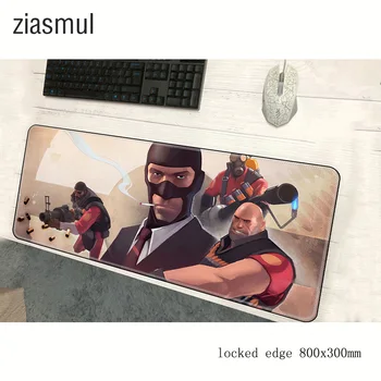 Team fortress 2 mouse pad gamer 800x300x3mm Customized notbook mouse mat gaming mousepad present mouse pad PC desk padmouse
