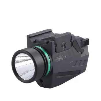 TGPUL Combo Pistol latarka LED zielony / czerwony celownik laserowy nadaje się do 20 mm szynowego broni-karabiny Mini Glock