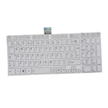 Toshiba Satellite L850 L850D laptop hiszpański układ klawiatury biała ramka SP