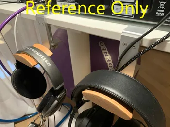 Uchwyt do słuchawek stojak do słuchawek stojak do słuchawek drewniany stół zestaw słuchawkowy wyświetlacz wieszak stop aluminium łatwy montaż wysoka jakość w sprzedaży nowy 1 szt.