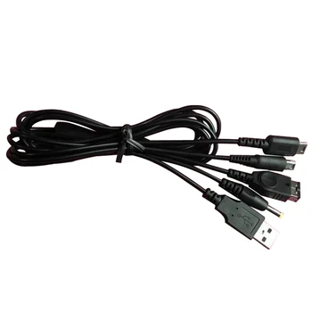 Uniwersalny 7in1 przenośny kabel usb do ładowania kabel USB kabel zasilający do PSP2000/PSP3000/ND SL/ND SI/3DS/SP konsola do gier