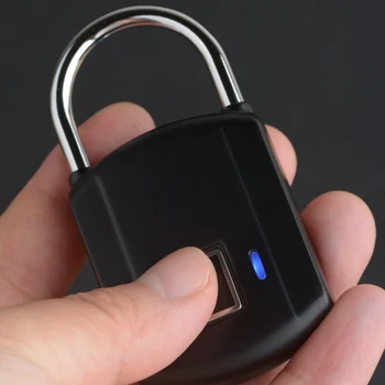 USB akumulator smart-centralny zamek elektroniczny odcisk palca zamek główny zabezpieczenie przed kradzieżą bezpieczeństwo bezpieczeństwa kłódka drzwi kamera pokrowiec na zamek
