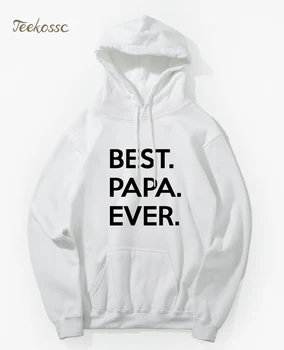 Vaderdag Gift Dad Kapturem Papa Ever Hoodies Mens 2021 Brand New Autumn Winter Creative Fathers Day Gifts Hooded Sweatshirt