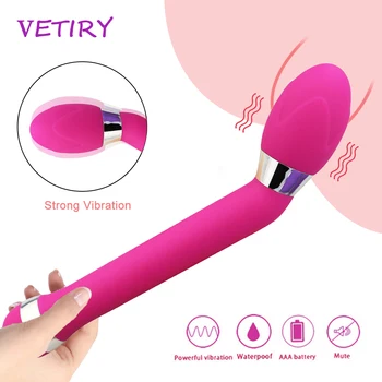 VETIRY G-spot Vibrator Stick wibrator analny wibrator Cltiroris pobudzający masaż pochwy Sex zabawki dla kobiet seks-towary masturbator