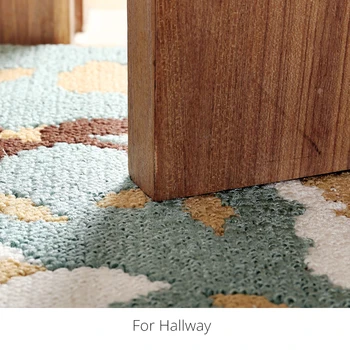 Vintage kwiatowy styl przedpokój dywanik podłogowy kuchnia maty łazienkowe antypoślizgowe poliestrowe dywaniki łazienkowe wysokiej jakości mata przybory dywany 1szt