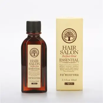 Wielofunkcyjny do pielęgnacji włosów marokański czysty olejek arganowy do włosów olejek do włosów suchych i rodzaje włosów 60 ml H01