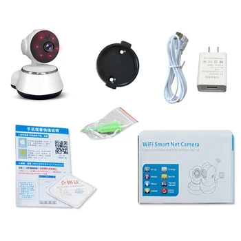 Wifi kamera IP PTZ 720P Auto Tracking Home Security Camera-Night Two-Way Audio Wireless CCTV Surveillance Mini Camera