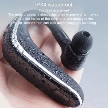 Wodoodporny IPX4 szybkie ładowanie bezprzewodowe słuchawki Bluetooth 5.0 słuchawki tryb głośnomówiący zestaw słuchawkowy z mikrofonem, redukcja szumów
