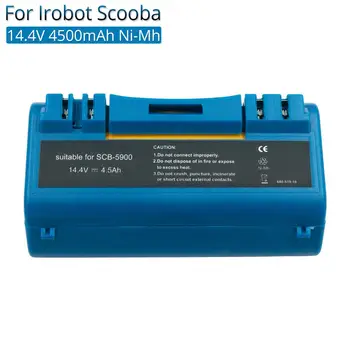 Wymiana akumulatora 14.4 V 4500mAh Nimh do odkurzaczy iRobot Scooba 340 34001 350 380 385 390 5800 5900 6000