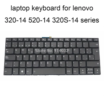 Wymiana klawiatury klawiatura z podświetleniem SN20M61947 dla Lenovo 320 14AST 120S 14IAP 320S 520 14IKB hiszpański SP ES 5CB0N82251