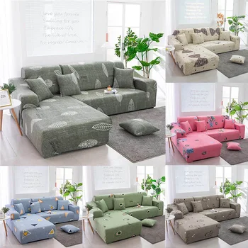 Wysokiej jakości elastyczna elastyczna sofa etui na kanapy i fotele pokrowiec na narożnik pokrowce do salonu L forma 6 kolorów