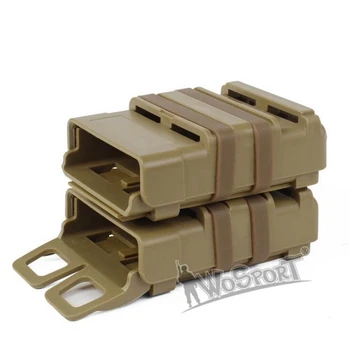 Wysokiej jakości szybkie подсумок Airsoft AR15 M4 5.56 Molle System Tactical Military Molle Clip Magazine Holder Cases