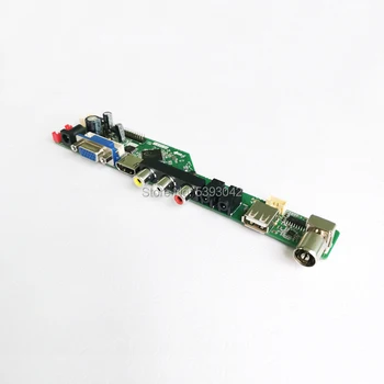 Wyświetlacz LCD uniwersalna karta kontrolera VGA+USB 1CCFL LVDS 30-pin DIY kit do ekranu N184H3/LTN160HT01/LQ164M1LD4C 1920*1080