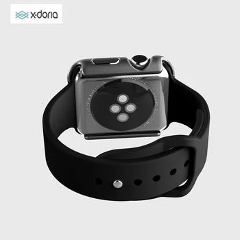 X-Doria jest kompatybilny z 40 44 mm Apple Watch Case ,premium aluminium i TPU zderzak ramka Apple Watch Case
